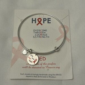 Lauren Spencer “Hope” Bracelet – Silver – NIP